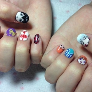 Gin Tama Nails! 