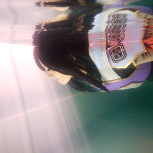 Misaki Shizuno (zegapain) underwater