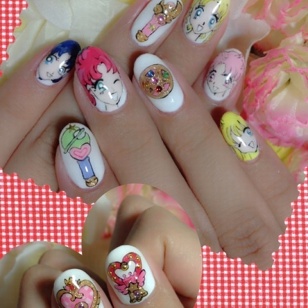 Sailor Moon Nails☆