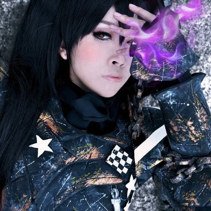 Insane Black Rock Shooter cosplay