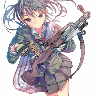 military girl