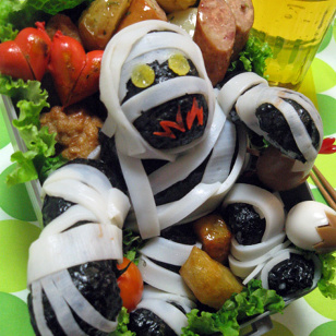 Male Mummy Bento (Dragon Quest) Halloween Edition
