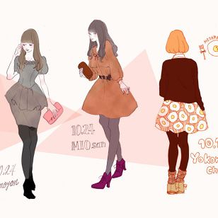 Japanese Fashion Sketch