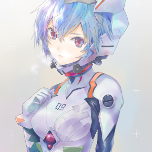 Rei Ayanami (Cat Suit)