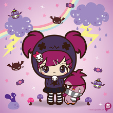 Haruka.N TOMIX N scale 281 Hello Kitty Haruka Butterfly Set 98674