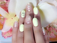 Rilakkuma Kiiroitori Nails