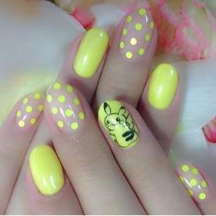 Pikachu Nails