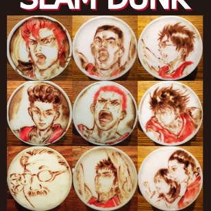 LatteArt of "SLAM DUNK"