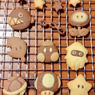 Mario Character Cookies