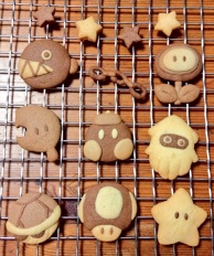 Mario Character Cookies