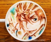 Latte Art [Hayato Shinkai] Yowamushi Pedal