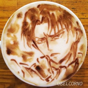 Latte Art [Levi] Attack on Titan
