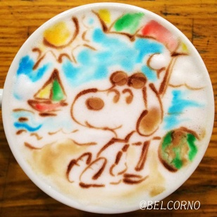 Latte Art [Snoopy]