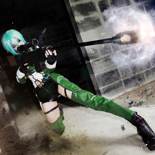 Sword Art Online II Sinon cosplay 
