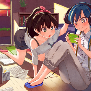 Chihaya and Hibiki