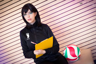 Kiyoko Shimizu (Haikyuu) Cosplay by Calssara