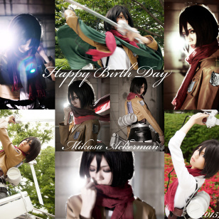 HAPPY BIRTH DAY MIKASA!!