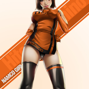 Bandai Namco Girl- Hitomi Yoshino
