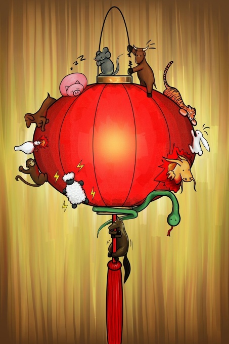 Chinese Zodiac Lantern (2010)