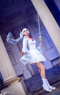 Weiss Schnee (RWBY) Cosplay by Calssara