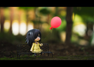 Me and the Balloon I Got from the Costumed Person