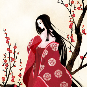 “Tale of Genji - Wakana” Lady Murasaki