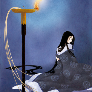 “Tale of Genji - Aoi” Lady Rokujo