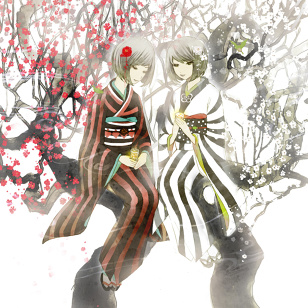 Red Plum Blossoms, White Plum Blossoms