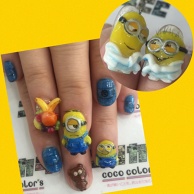 3D nail of Minions