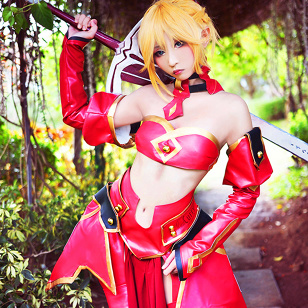 Mordred cosplay: fate grand order