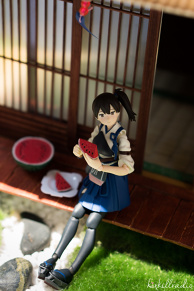 Kaga Fighting the Summer Heat