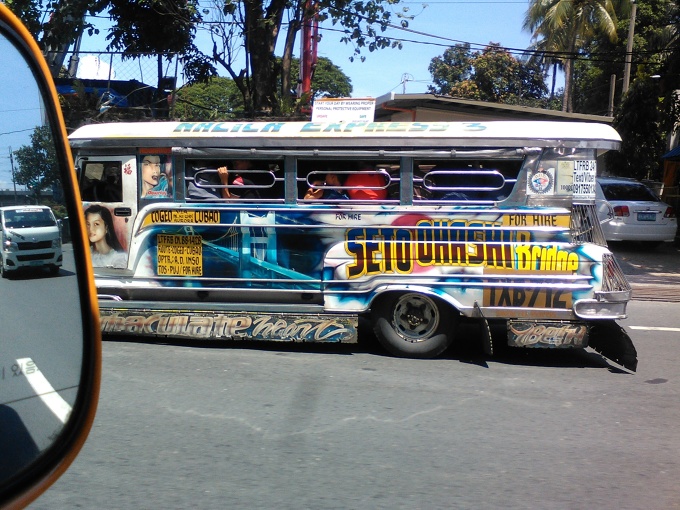 Jeepney with Seto Ohashi painting