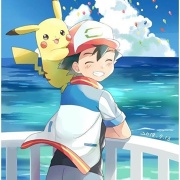 Ash and Pikachu