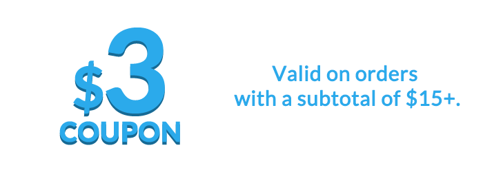 $3 coupon