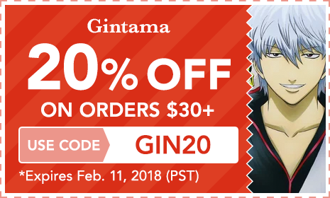 Gintama 20% OFF ON ORDERS $30+