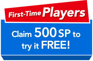 First-Time Players Claim 500SP to try it FREE!