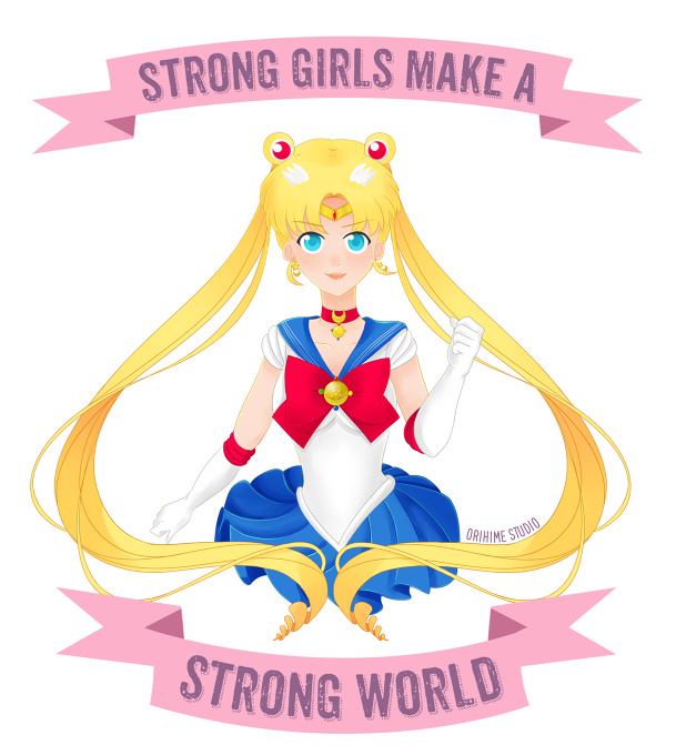 Strong Girls - Sailor Moon