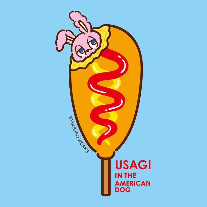 「USAGI IN THE AMERICAN DOG」