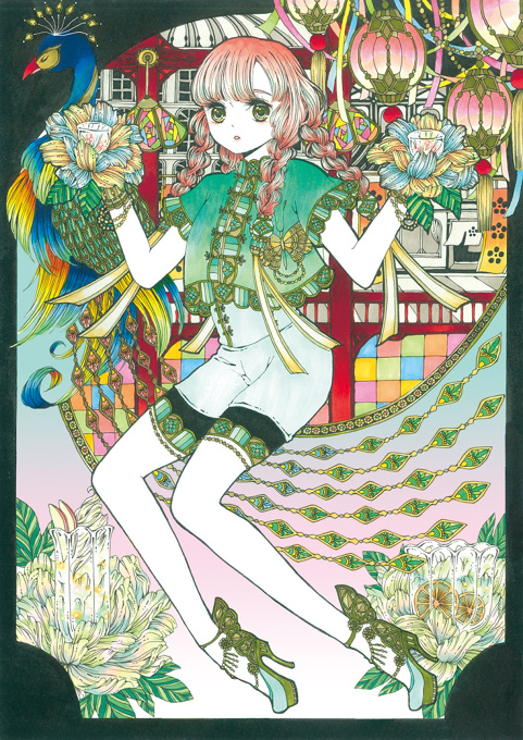 Vivid Chaga Tea Girl