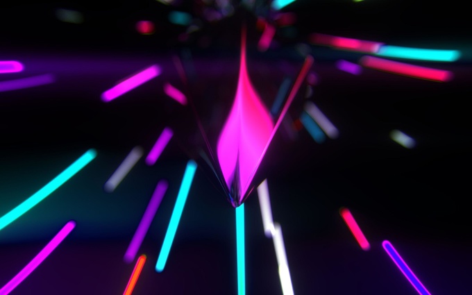 cool neon wallpaper