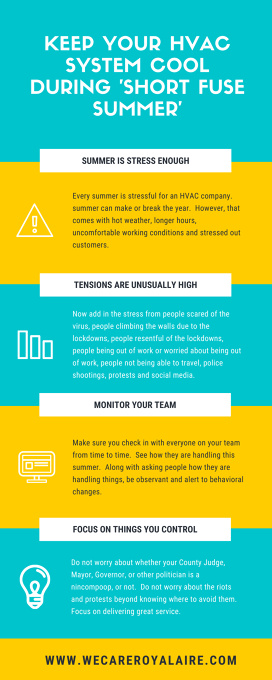 Keep Your HVAC System Cool During 'Short Fuse Summer