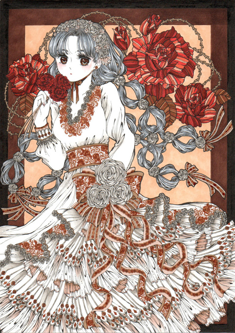 Shimmering Sepia Roses