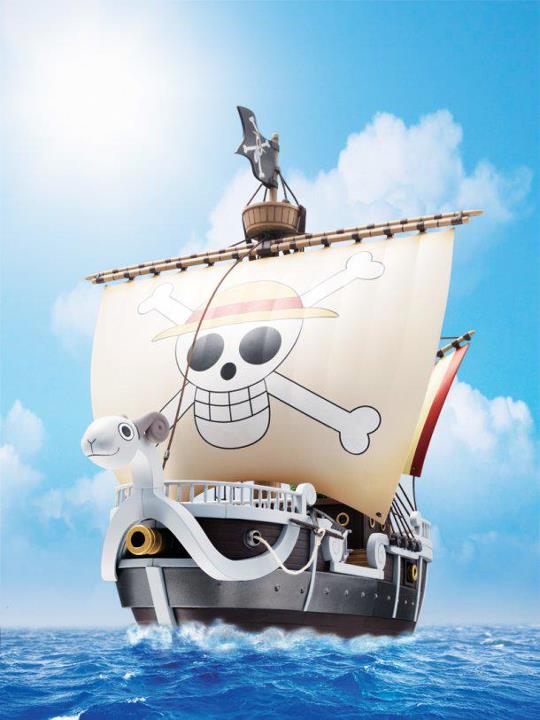 One Piece Going Merry Alloy Figure (1/14)