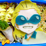 Charaben (a decorated bento) of "Inazuma Eleven Go" (3/10)