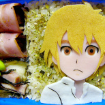 Charaben (a decorated bento) of "Inazuma Eleven Go" (4/10)