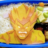 Charaben (a decorated bento) of "Inazuma Eleven Go" (7/10)