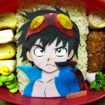 Charaben (a decorated bento) Created by Asikin-san! (3/4)