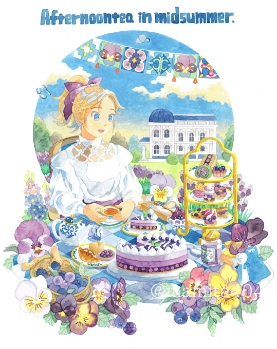 afternoontea in midsummer