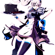 The waitress of a battlefield 