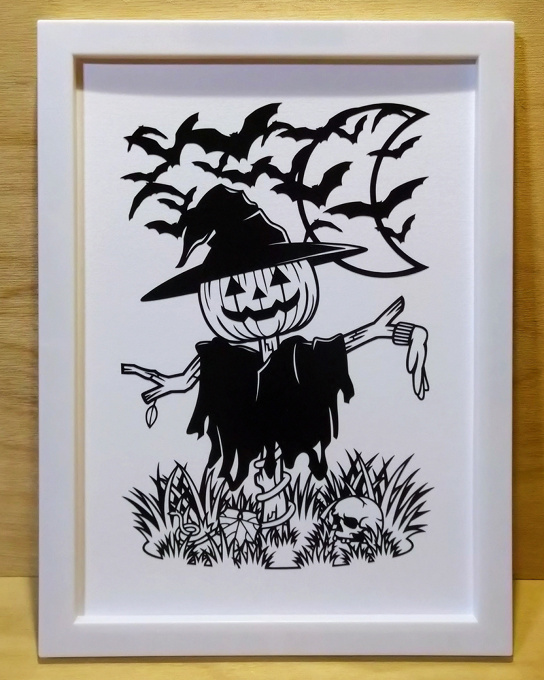 Paper Cutout Art 'Halloween 2025'